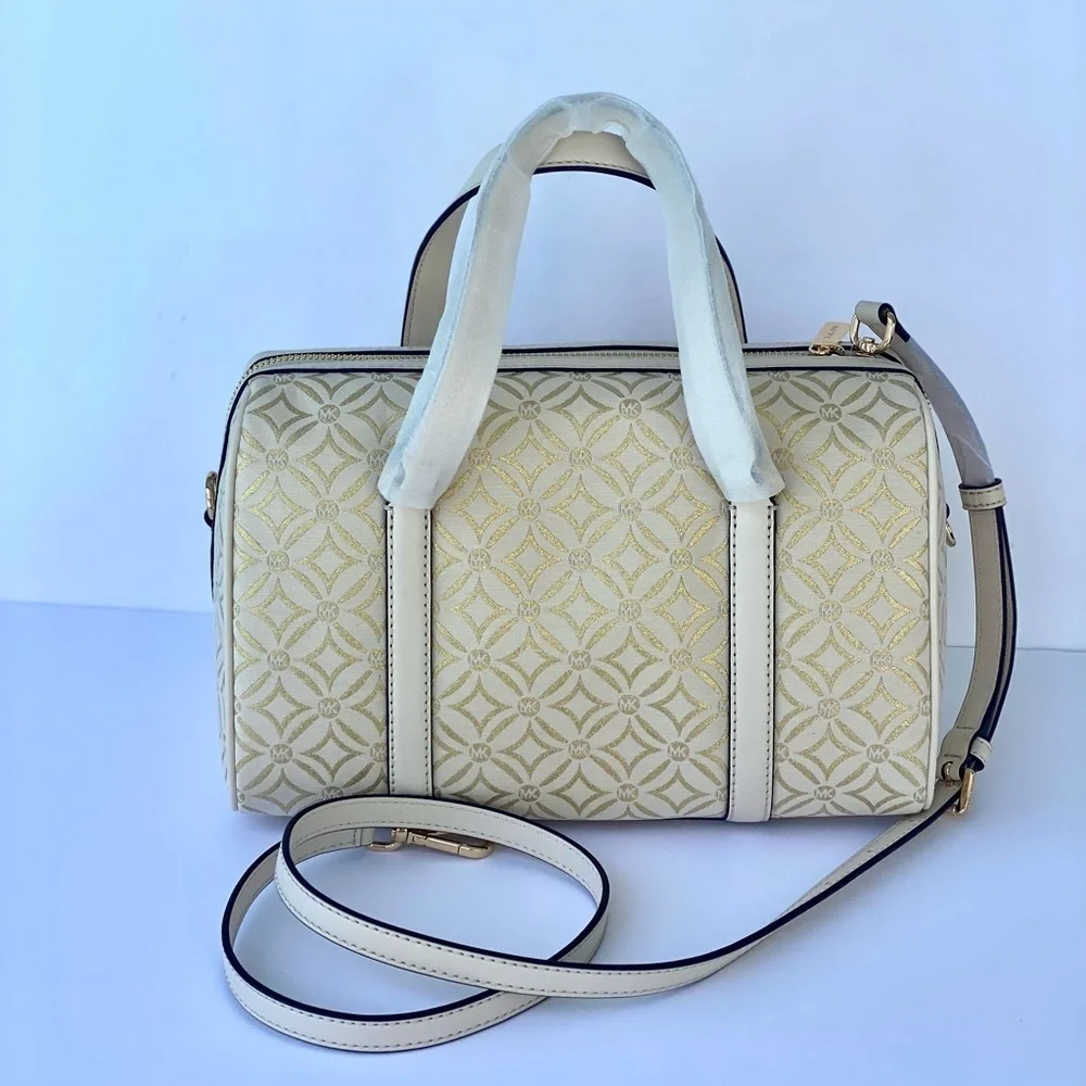 MICHAEL KORS JST TRAVEL MEDIUM DUFFLE SATCHEL SHOULDER CROSSBODY BAG MK